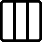 Layout Three Columns SVG Icon